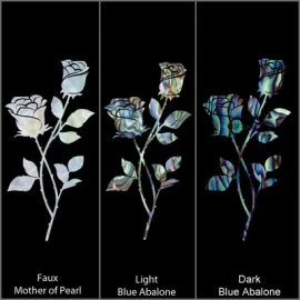 Roses Faux Inlay 601 *UltraThin* Decal